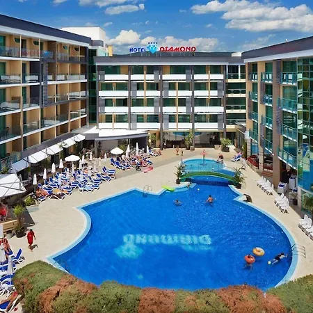 Отель Diamond Hotel Sunny Beach - Free Parking Солнечный берег